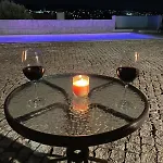 Porto Area, Poolside Sunsets Of Boa